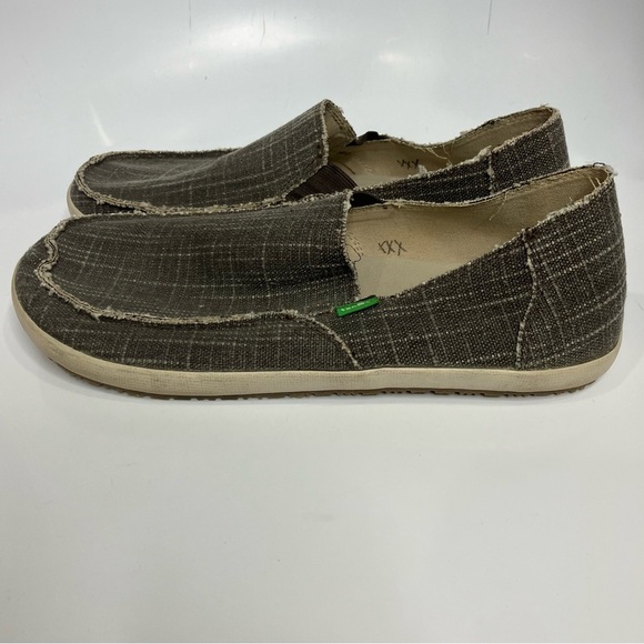 Sanuk Rounder Hobo loafers slip on shoes gray‎ size 9 main image 4